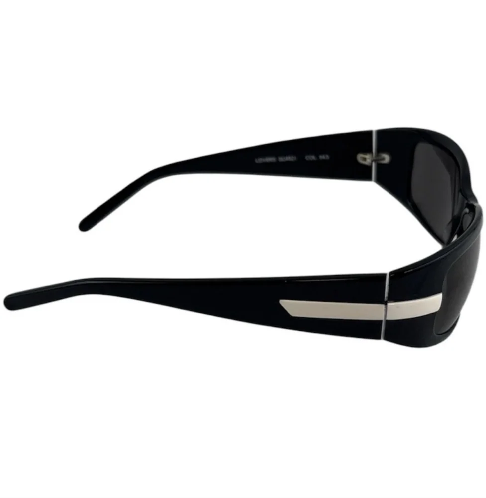Furla Glossy Black Sunglasses with Case (EUC)